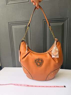Juicy Couture In Her Juicy Era Hobo Bag in Cinnamon